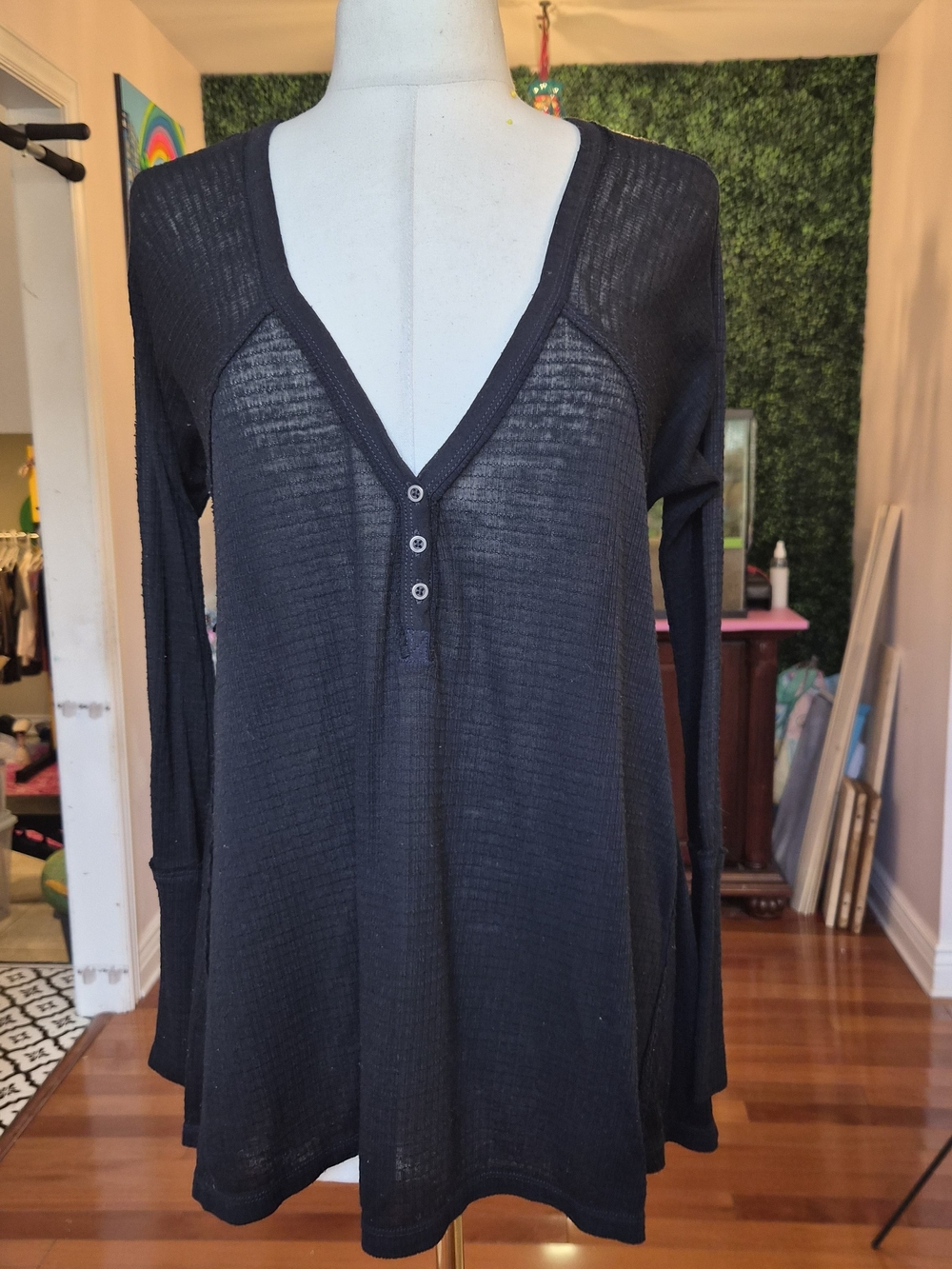 We The Free Citrine Textured Top Size Small